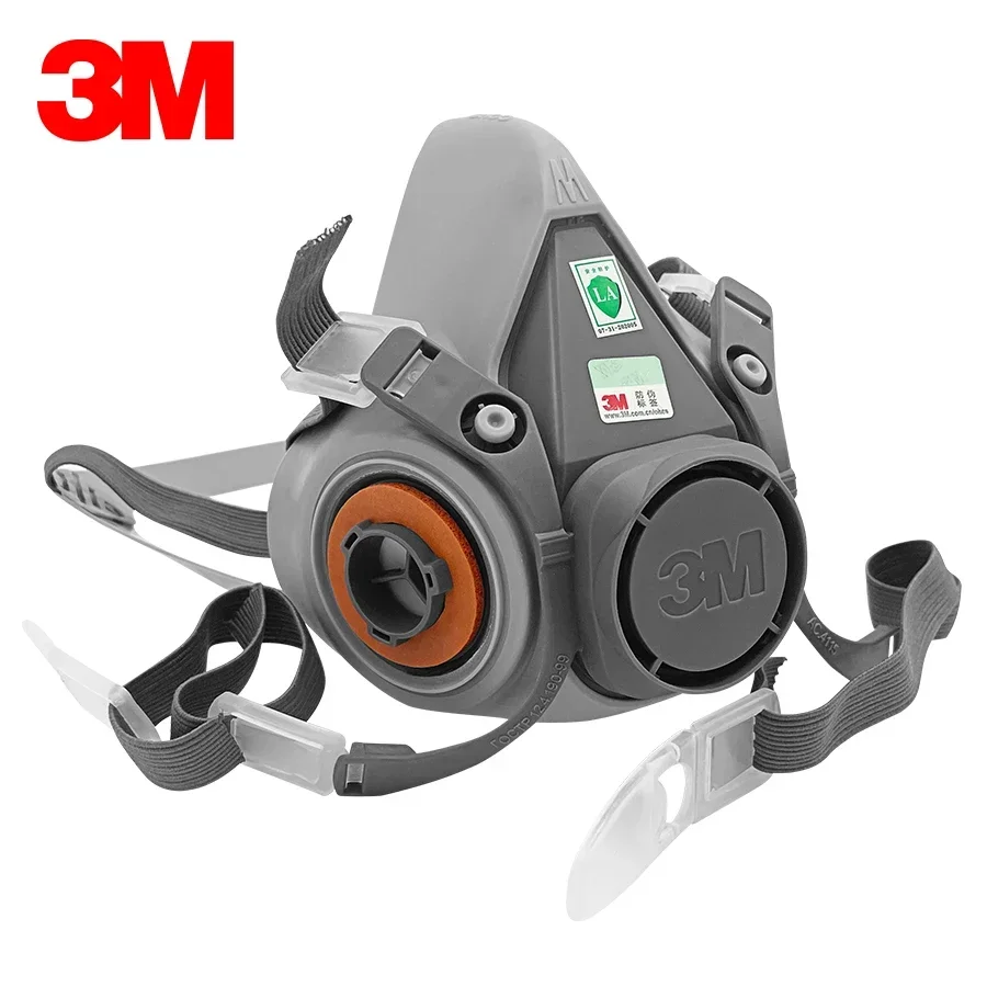 15p 3M 6200 Gas Mask for Spray - Dust Mask Construction recension och pris