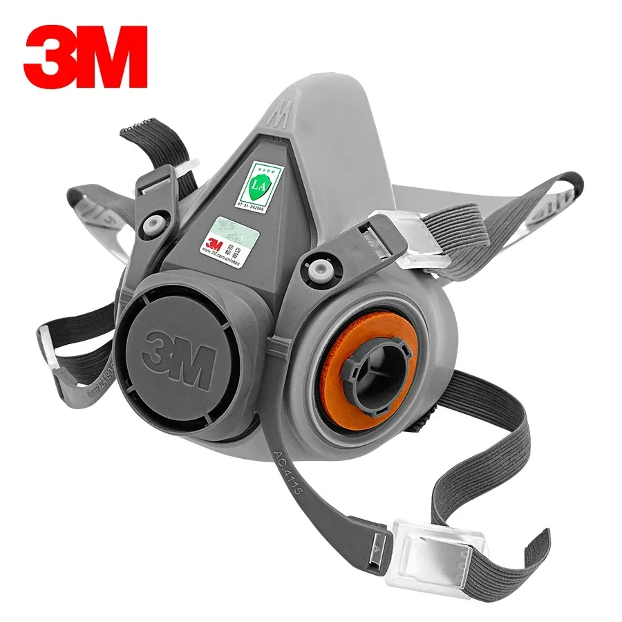 15p 3M 6200 Gas Mask for Spray - Dust Mask Construction recension och pris